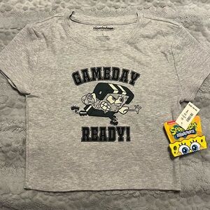 SpongeBob Squarepants Gray Gameday Ready Tee